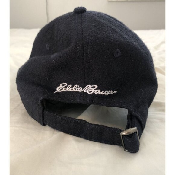 Eddie Bauer Yosemite 1920 Wool Baseball Cap Unisex OS Adjustable Strap Granola - Picture 4 of 9
